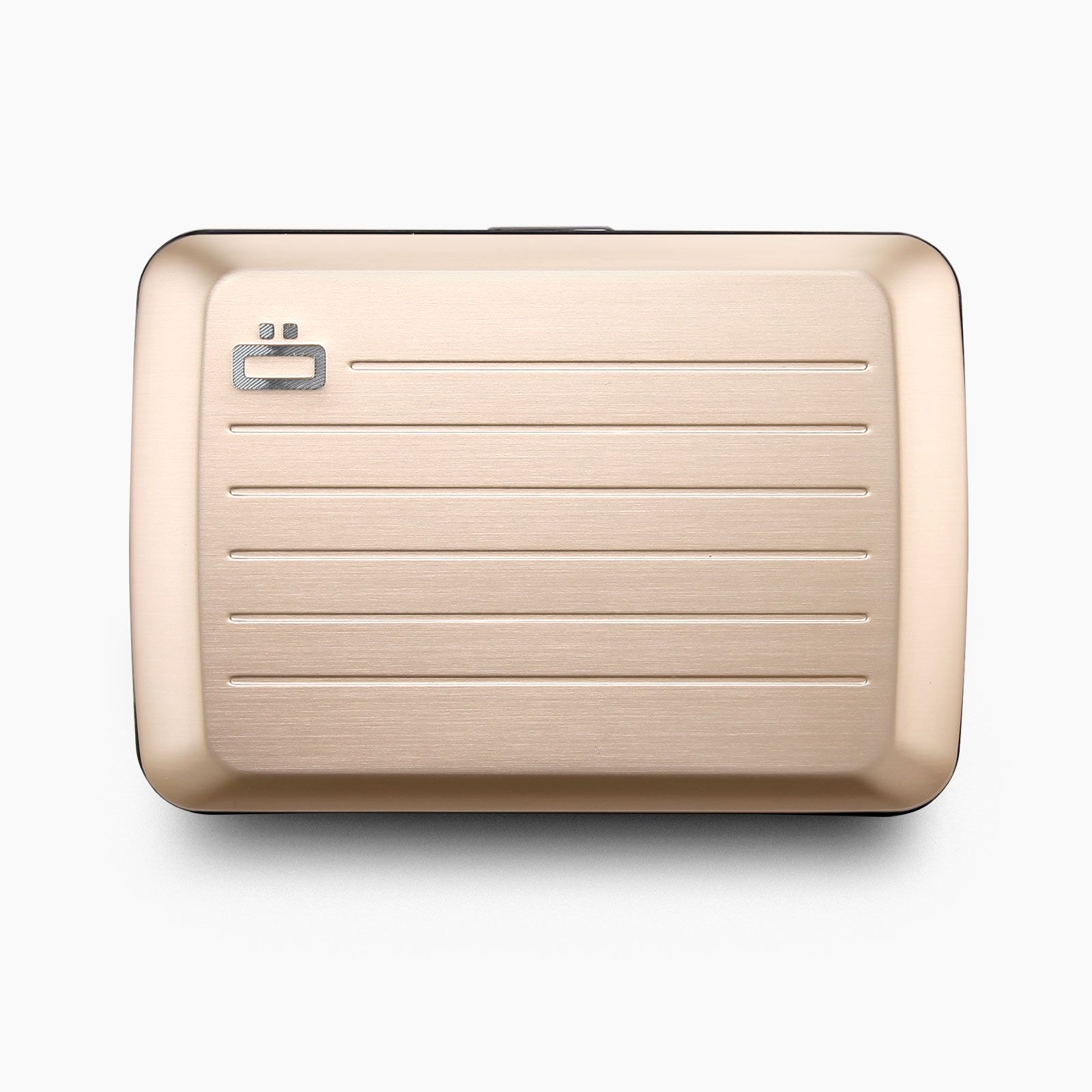OGON Aluminum Wallet Smart Case V2.0 - Rise Gold
